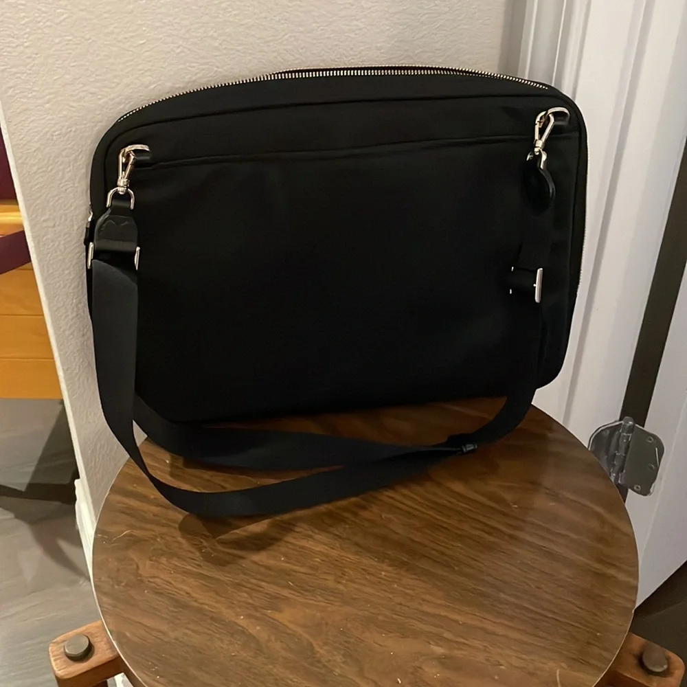 kate spade Black Laptop Sleeve with Front Zip Pocket